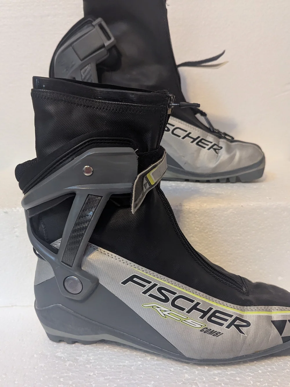 Fischer Women’s Black and Gray RCS Cross-Country Ski Boots